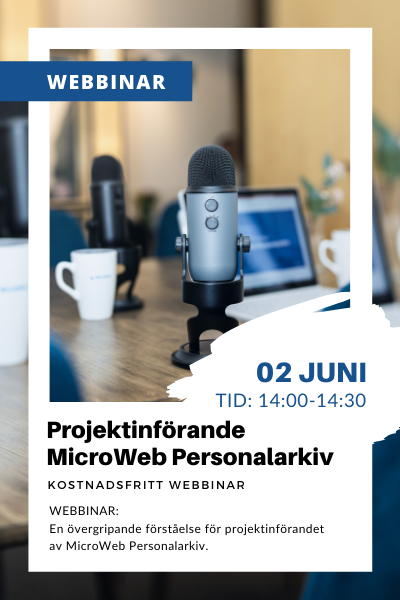 När: tisdagen den 02 juni<br />tid: 14:00-14:30 <br /><br />kostnadsfritt webbinar