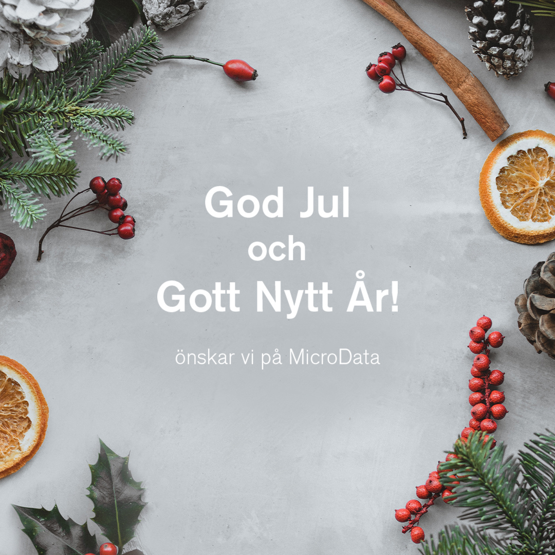 Vi önskar er God Jul och Gott Nytt År! Vi ser fram emot ett nytt fint år!