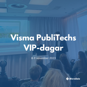 Visma PubliTechs VIP-dagar 2023
